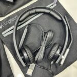 LOGITECH H650e Business office Headset with noise cancellation mic