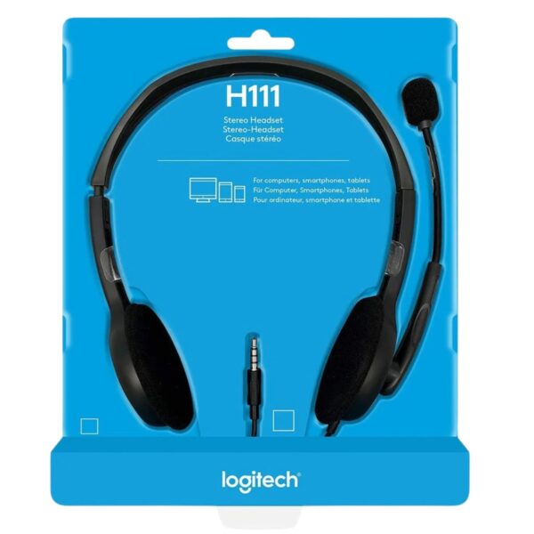 Logitech H111 stereo 3.5mm headset
